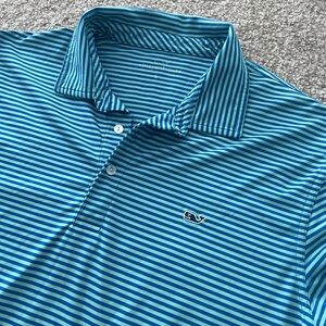 Stripes Vineyard Vines Golf Polo
